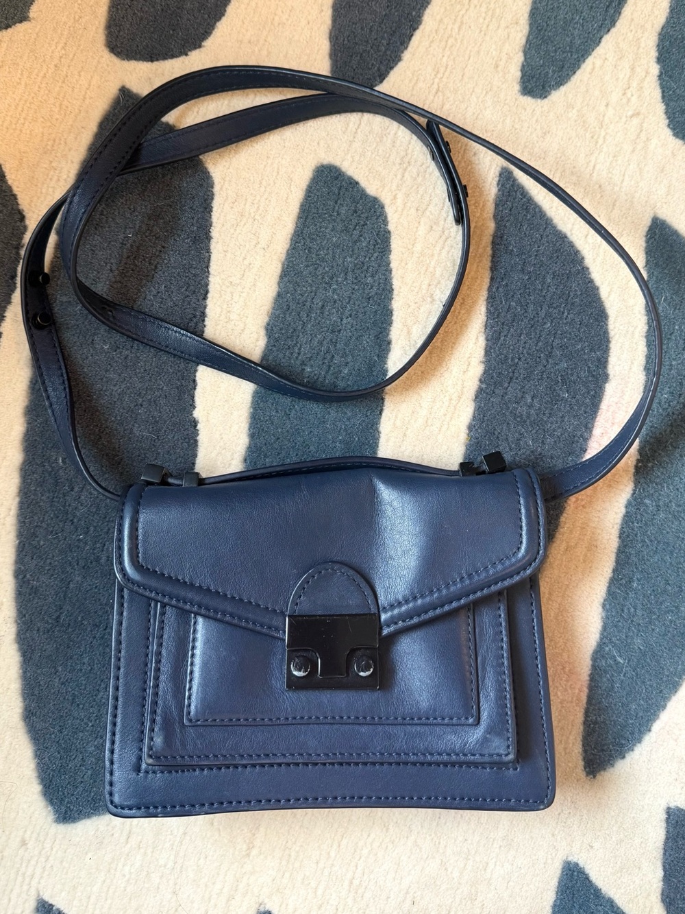 Loeffler Randall Rider Bag in navy